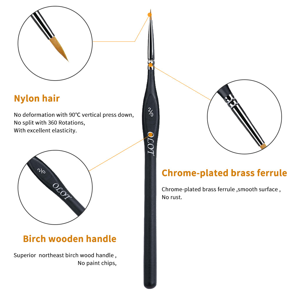 Olot Brushes 3 Piece Set