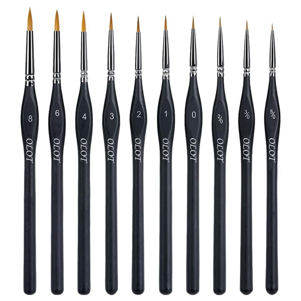 Olot Brushes 10 Piece Set